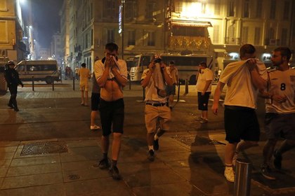 СМИ подсчитали пострадавших в марсельских столкновениях фанатов