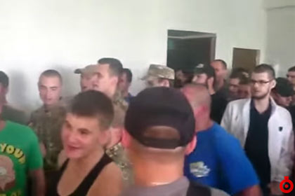 В Одессе «Правый сектор» заблокировал суд по делу о Доме профсоюзов