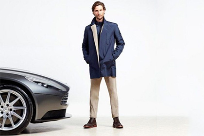Aston Martin начнет выпускать мужскую одежду