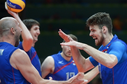 Мужская сборная России по волейболу обыграла чемпионов мира на Олимпиаде в Рио