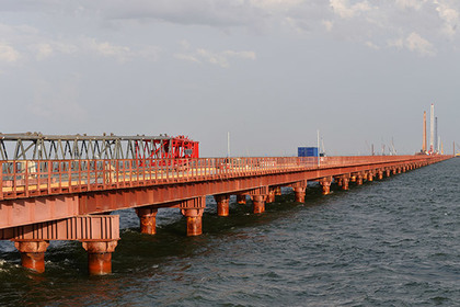 Власти Керчи пожаловались на отсутствие автоподхода к Крымскому мосту
