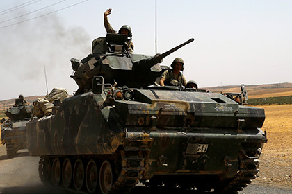 Эрдоган анонсировал продвижение турецкой армии в сторону Манбиджа и Ракки