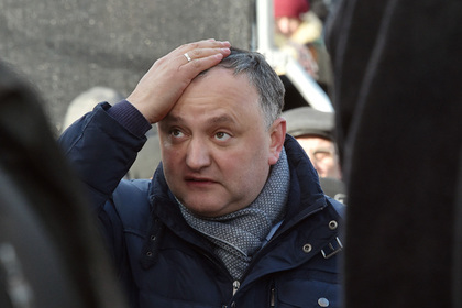 Игорь Додон вышел в лидеры на президентских выборах в Молдавии