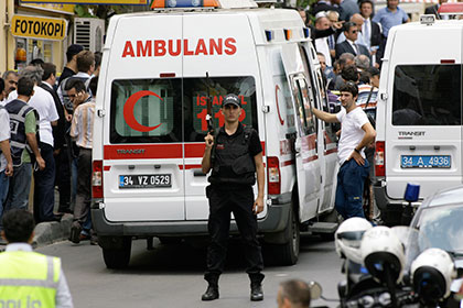 В Анталье произошел взрыв рядом со зданием торгово-промышленной палаты