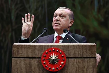 Эрдоган назвал Турцию преградой на пути терроризма