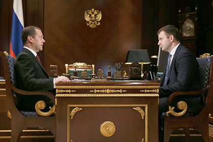 Медведев провел встречу с новым главой Минэкономразвития