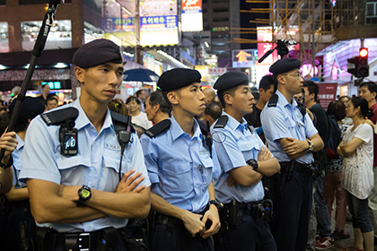 Китайские полицейские предотвратили атаку смертников