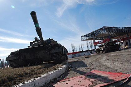 Украинская армия начала артподготовку в районе Логвиново
