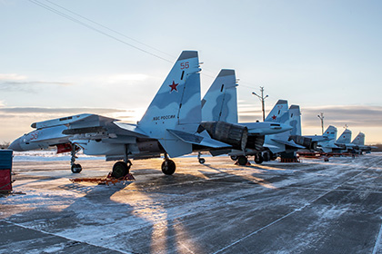 В Карелии появились первые Су-35