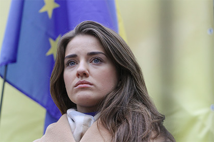 В Киеве 27-летнюю соратницу Саакашвили заподозрили в коррупции