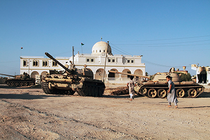 Вооруженные люди захватили ливийский город Бен-Джавад