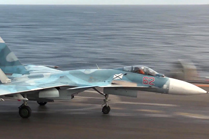 Воссоздана картина потери Су-33 при посадке на «Адмирал Кузнецов»