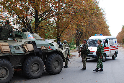 Взрыв произошел в центре Донецка