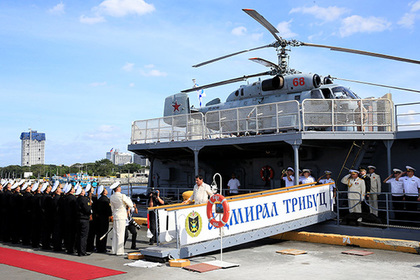 Дутерте осмотрел корабль ВМФ России