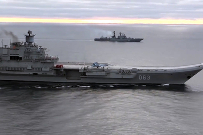 Минобороны объявило об уходе «Адмирала Кузнецова» из Сирии