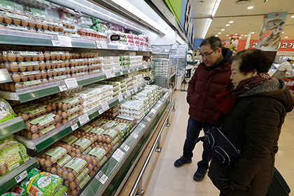 Птичий грипп взвинтил цены на яйца в Южной Корее