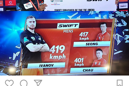 Российский бадминтонист установил мировой рекорд по скорости полета волана
