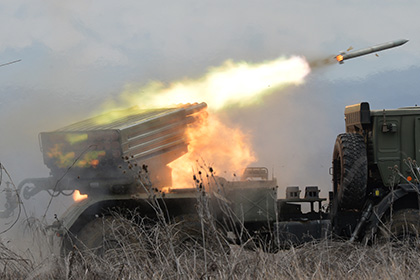 Украинские силовики обстреляли Ясиноватую из «Градов»