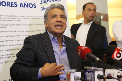 Экзитполы сообщили о лидерстве Ленина Морено на выборах президента Эквадора