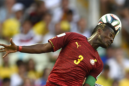 Футболиста сборной Ганы оштрафовали за ирокез