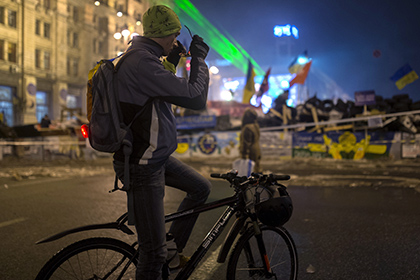Киевлян призвали добираться на работу на велосипеде в 20-градусный мороз