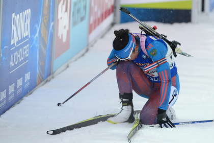 Олимпийский чемпион посчитал российских биатлонистов подорвавшимися на мине