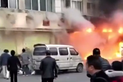 При пожаре в массажном салоне на востоке Китая погибли 18 человек