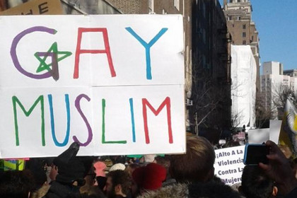 Противники Трампа собрались у культового гей-клуба в Нью-Йорке