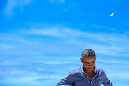 СМИ нашли Обаму на карибском острове