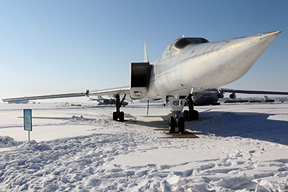 В Братске засняли выкатившийся с полосы бомбардировщик Ту-22М3