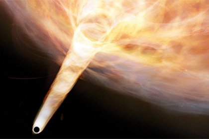 В остатках взорвавшейся звезды нашли сверхскоростную «пулю»