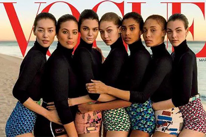 Vogue обвинили в преуменьшении размеров модели plus-size
