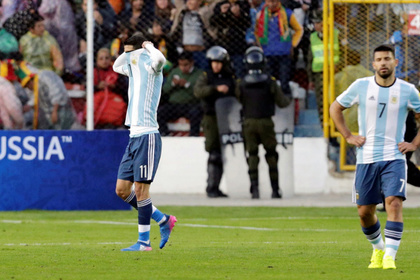 Сборная Аргентины без Месси проиграла Боливии