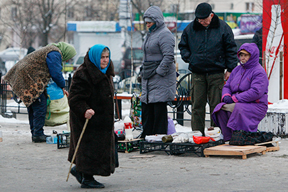 Больше половины украинцев оказалось за чертой бедности