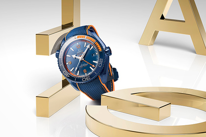 Omega показала дайверские часы с модулем GMT