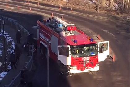 По факту ДТП с пожарной машиной в районе Домодедово возбудили дело