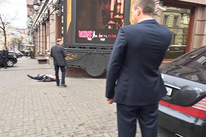 Появилась фотография с места расстрела депутата Вороненкова