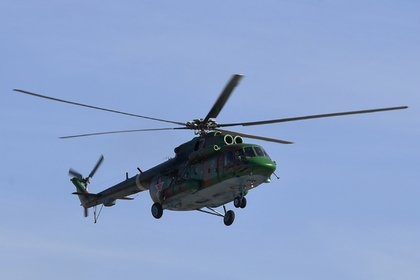 Украинский военный вертолет разбился в Донбассе