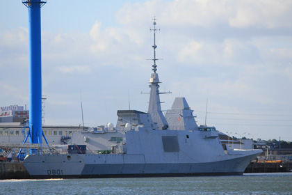 Французский флот получил четвертый фрегат проекта FREMM