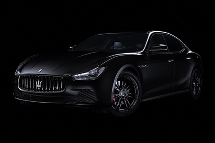 Maserati покажет в Нью-Йорке седан Ghibli Nerissimo