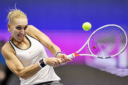 Россиянка Веснина стала лучшей теннисисткой марта по версии WTA