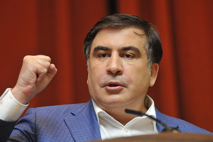 Саакашвили потребовал возвести стену на границе Донбасса и Украины