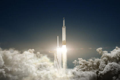 SpaceX попытается в ходе испытаний вернуть ступень сверхтяжелой ракеты