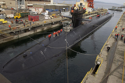 В порт Южной Кореи зашла американская атомная подлодка с ракетами Tomahawk