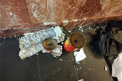 В сети появилось фото обезвреженной бомбы со станции «Площадь Восстания»