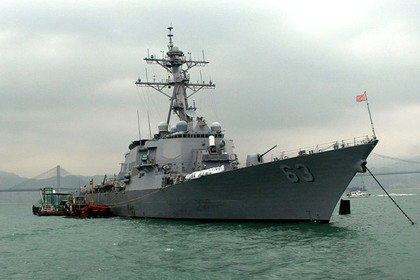 В Южно-Китайское море прибыл американский ракетный эсминец