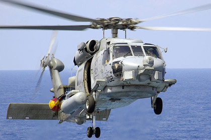 Вертолет ВМС США упал в воду у острова Гуам