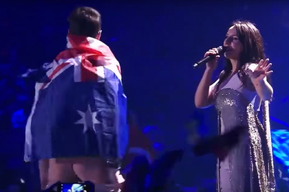 Джамала защитила снявшего штаны во время ее выступления на «Евровидении» пранкера