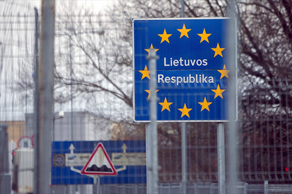 Литва объявила о начале строительства забора на границе с Россией