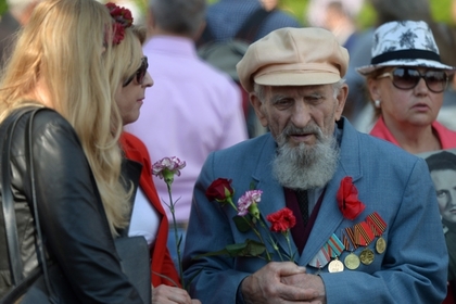 В праздновании 9 Мая на Украине приняли участие 50 тысяч человек